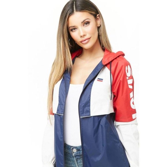 Levi’s Retro Colorblock Windbreaker Jacket - Picture 6 of 7